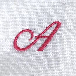 名入れ刺繍Ballantines Script